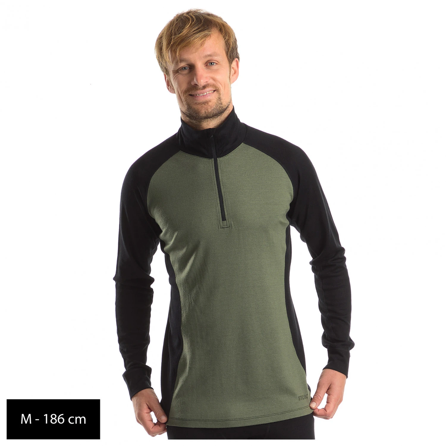 Stoic Merino240 BjoernenSt. Half Zip - Merino Base Layer 8 Stoic Merino240 BjoernenSt. Half Zip - Merino Base Layer - Image 6