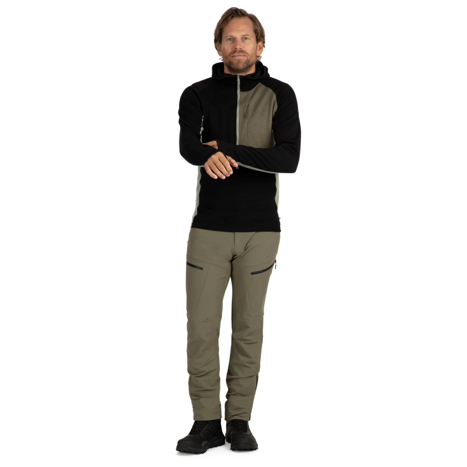 Stoic Merino260 StadjanSt. 3/4 Zip W. Hood - Merino Hoodie 11 Stoic Merino260 StadjanSt. 3/4 Zip W. Hood - Merino Hoodie - Image 9