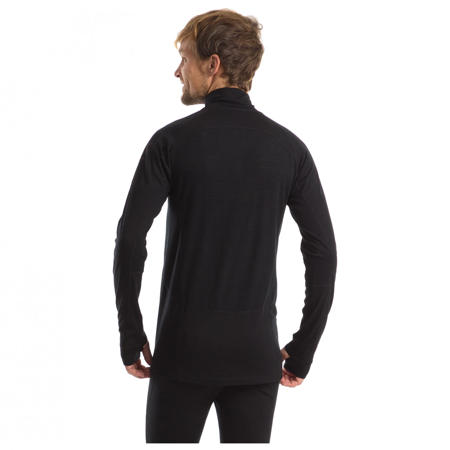 Stoic MerinoMesh150 BensjonSt. II L/S Half Zip - Merino Base Layer 12 Stoic MerinoMesh150 BensjonSt. II L/S Half Zip - Merino Base Layer - Image 10