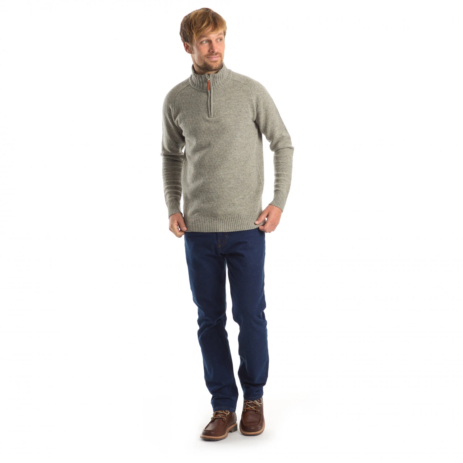 Stoic MMXX.Nauta Wool Quarter Zip Sweater - Wool Jumper 7 Stoic MMXX.Nauta Wool Quarter Zip Sweater - Wool Jumper - Image 5