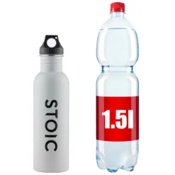 Stoic Stainless Steel BottleSt. - Water Bottle 9 Stoic Stainless Steel BottleSt. - Water Bottle -Stoic Shop stoic stainless steel bottlest water bottle detail 4