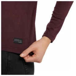 Stoic Women's Merino180 MMXX.Linköping L/S - Merino Shirt 14 Stoic Women's Merino180 MMXX.Linköping L/S - Merino Shirt -Stoic Shop stoic womens merino180 mmxxlinkoeping l s merino shirt detail 6