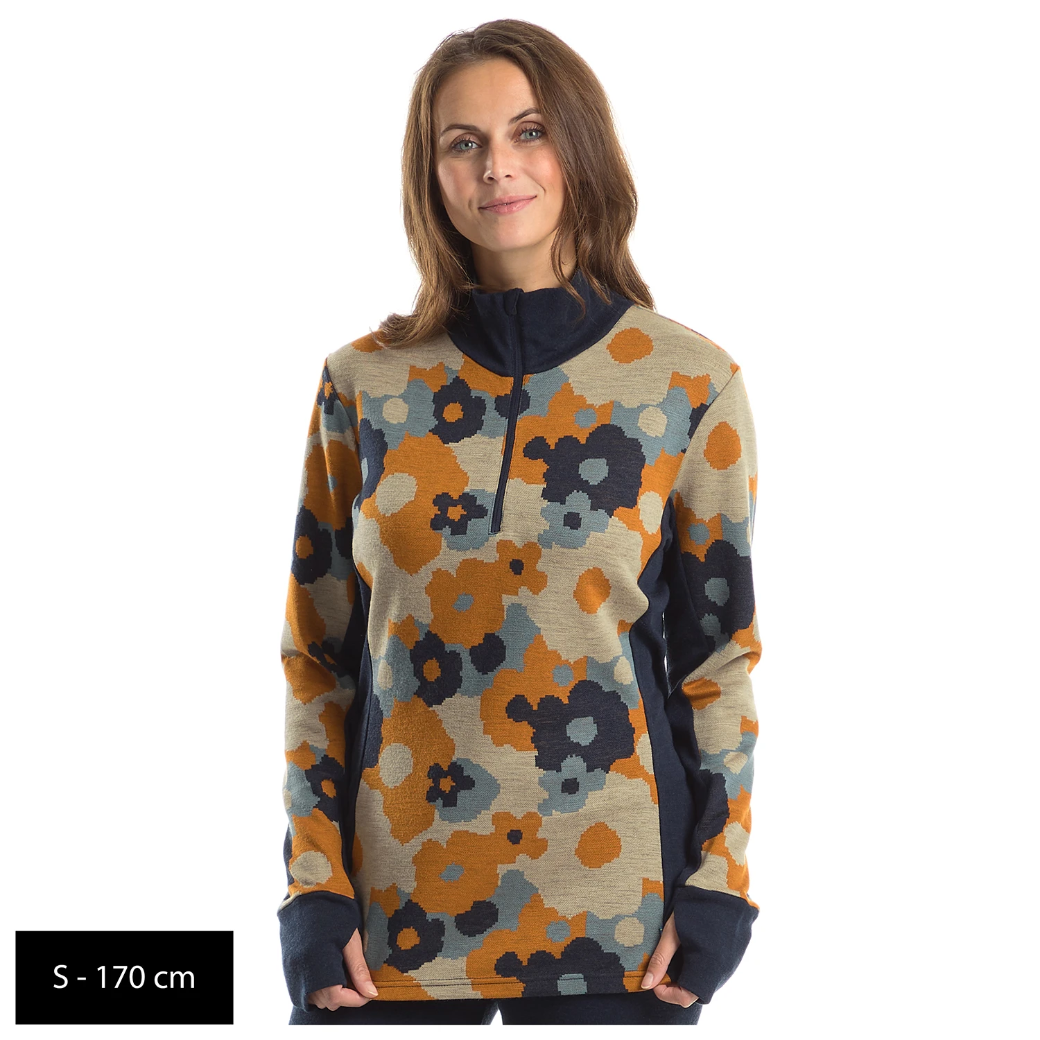 Stoic Women's Merino240 VemdalenSt. L/S Half Zip - Merino Base Layer 11 Stoic Women's Merino240 VemdalenSt. L/S Half Zip - Merino Base Layer - Image 9