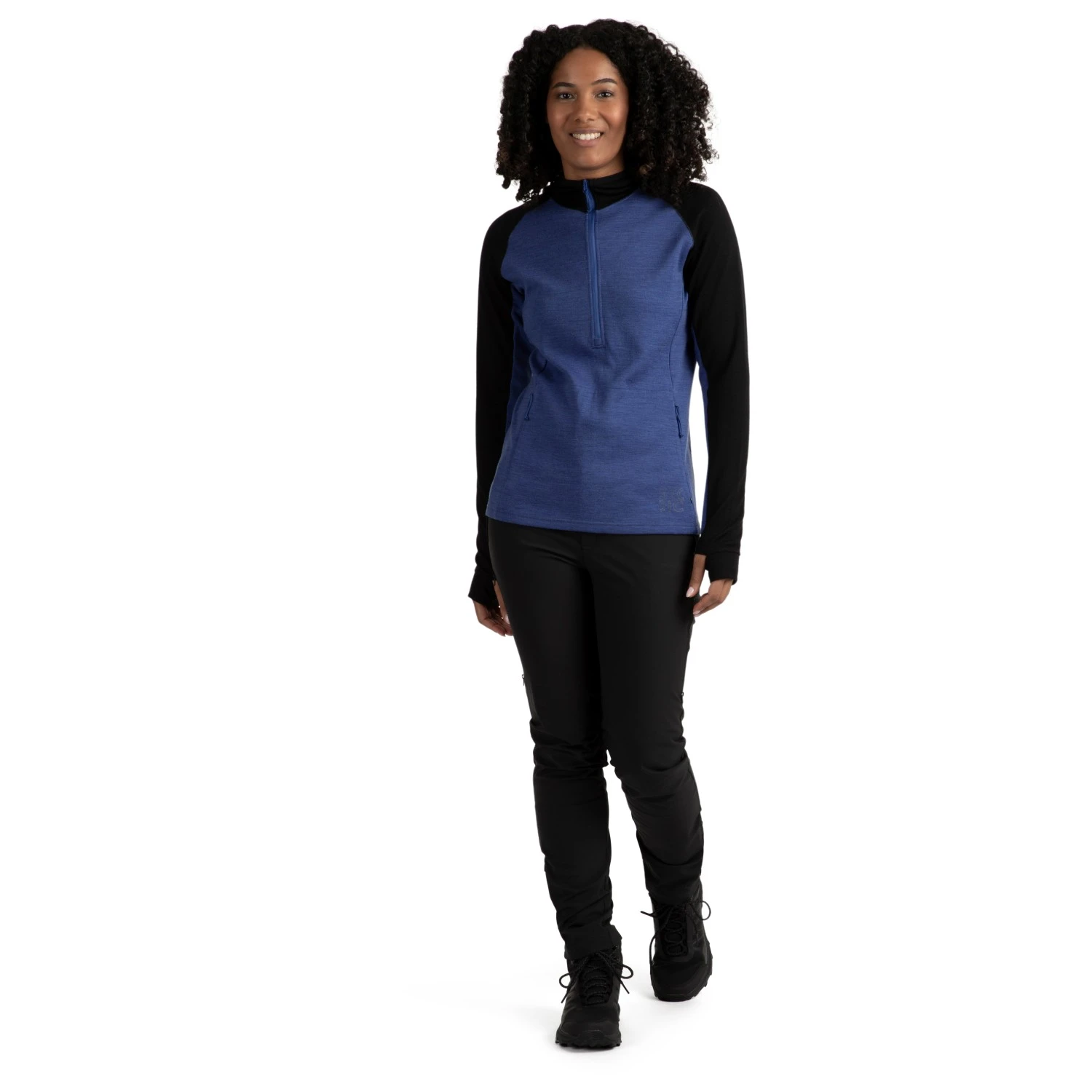 Stoic Women's Merino260 StadjanSt. 3/4 Zip W. Hood - Merino Hoodie 9 Stoic Women's Merino260 StadjanSt. 3/4 Zip W. Hood - Merino Hoodie - Image 7