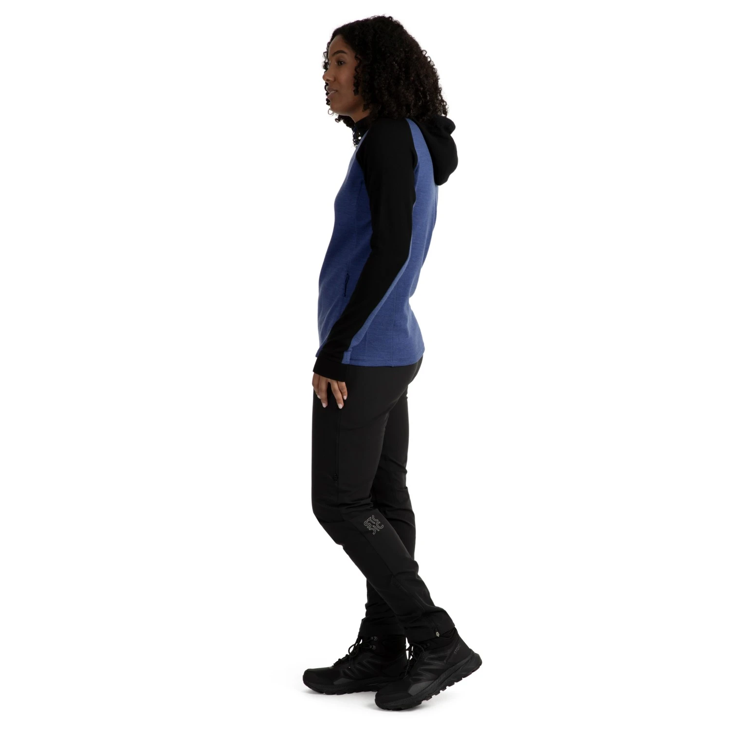 Stoic Women's Merino260 StadjanSt. 3/4 Zip W. Hood - Merino Hoodie 10 Stoic Women's Merino260 StadjanSt. 3/4 Zip W. Hood - Merino Hoodie - Image 8