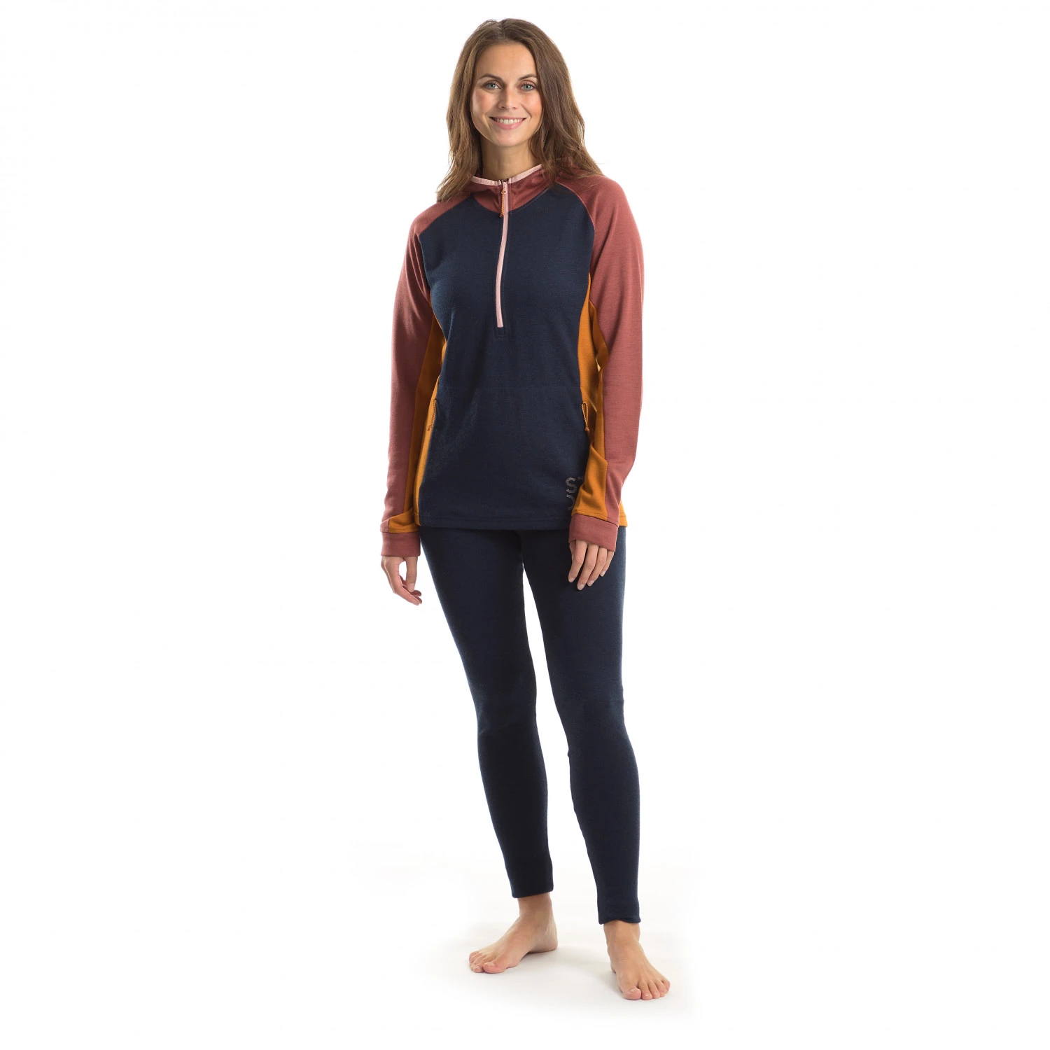 Stoic Women's Merino260 StadjanSt. 3/4 Zip W. Hood - Merino Hoodie 8 Stoic Women's Merino260 StadjanSt. 3/4 Zip W. Hood - Merino Hoodie - Image 6
