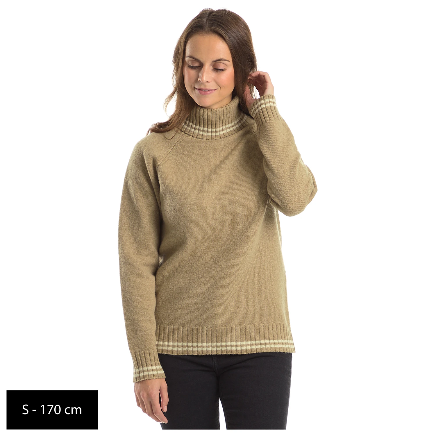 Stoic Women's MMXX.Nauta Wool Turtle Neck Sweater - Wool Jumper 7 Stoic Women's MMXX.Nauta Wool Turtle Neck Sweater - Wool Jumper - Image 5